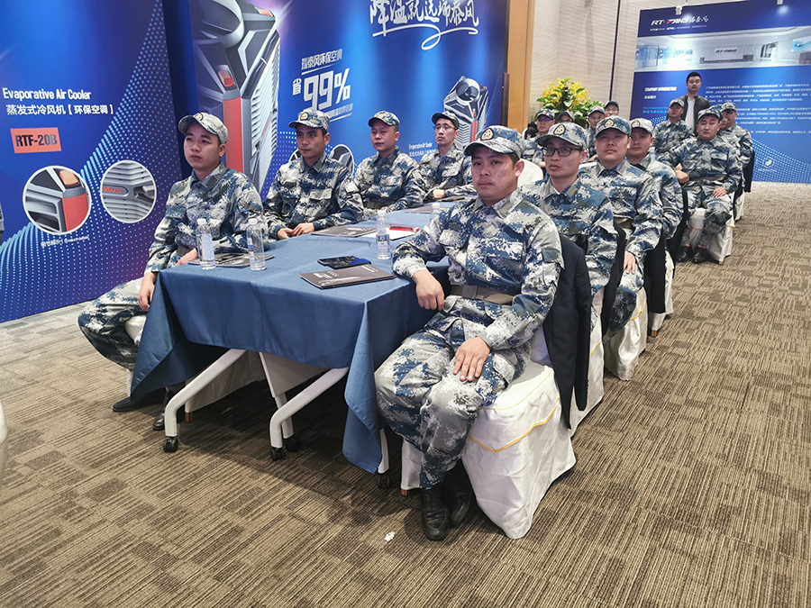 2021瑞泰風發(fā)布會上“鐵軍團”候場