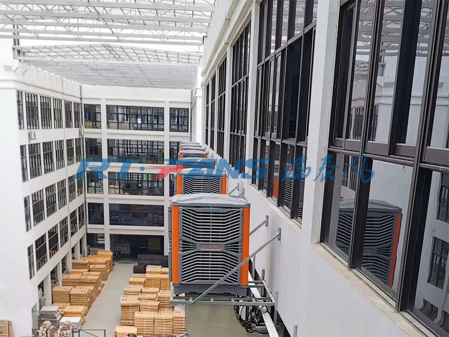 工廠降溫,瑞泰風(fēng)冷風(fēng)機(jī),環(huán)?？照{(diào)